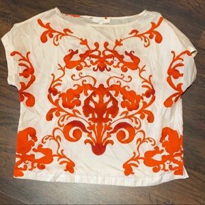 LOFT Boatneck Cotton Top Size XL
